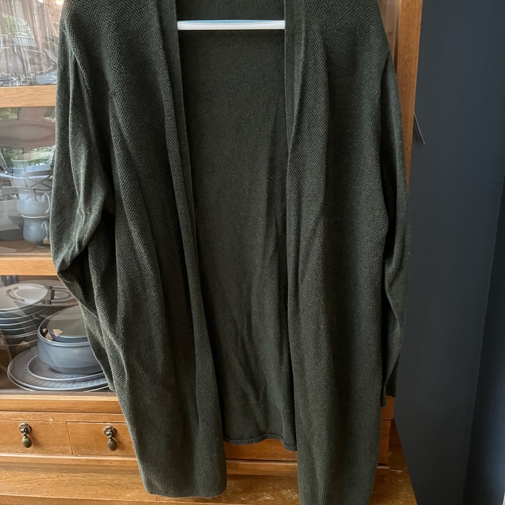 GAP Forest Green Knit Cardigan
